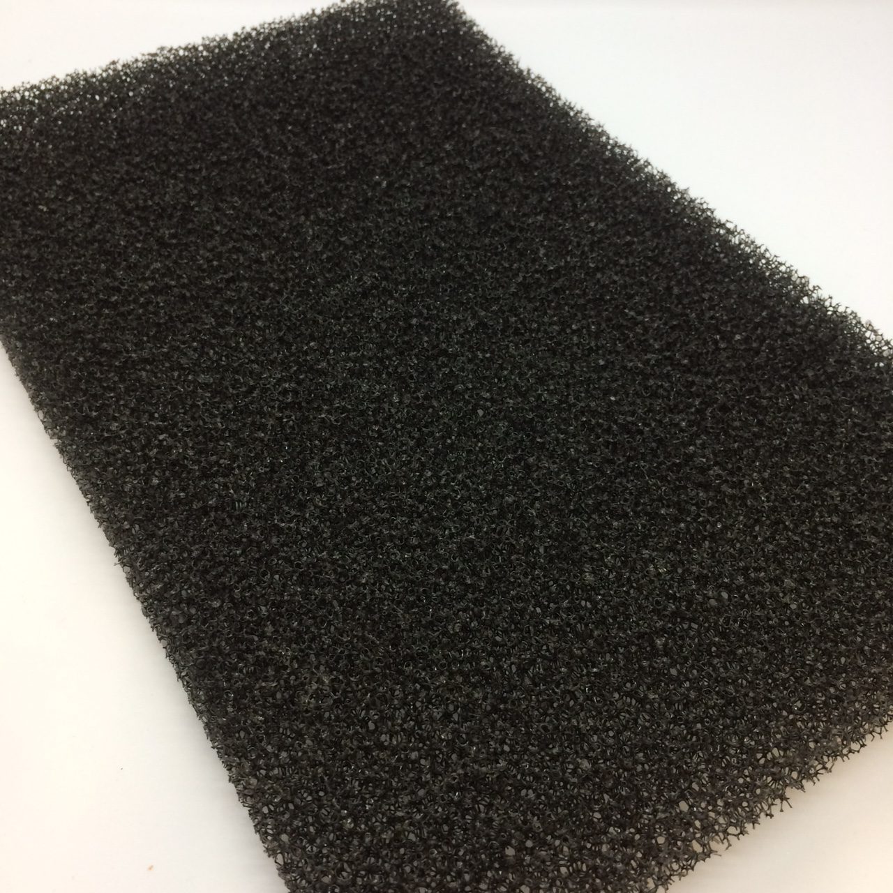 Schaumstoff Filtermatten, schwarz, Platte 200x100 cm